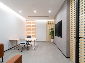 便宜办公室装修风格图