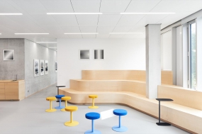 后现代风格装修办公室图