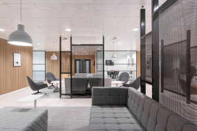 新中式风格办公室装修方案