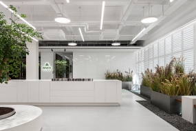 不规则办公室装修效果图