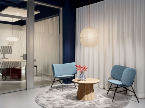 简洁化装修办公室空间图