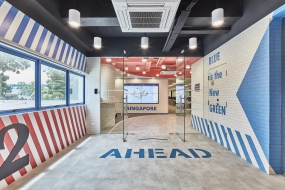 大公司办公室装修图