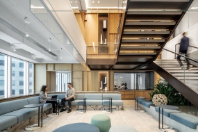 不规则办公室装修图