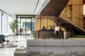 个性办公室装修实景图