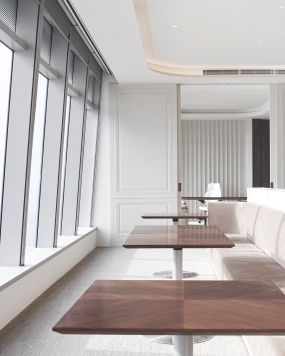 港式办公空间装修实景图