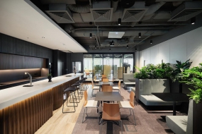 上海现代风格办公室装修图