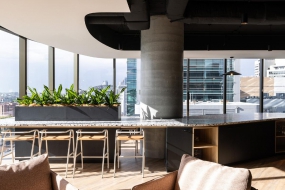 办公室装修日式风格案例图