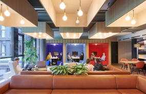 普通办公室装修风格效果