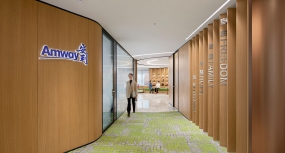 美国复古风办公室装修案例图