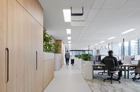 办公楼简易装修实景图