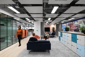 现代轻奢装修风格办公室装修案例图