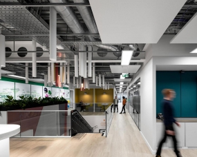 上海水泥风格办公室装修效果