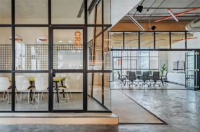 现代美式风格办公室装修效果