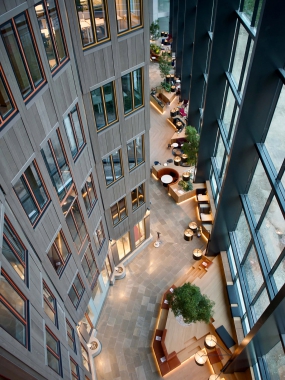 北京现代风办公室装修效果