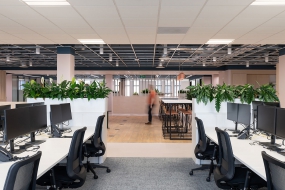 900平办公室装修改造效果