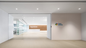 现代办公室装修案例效果