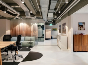 办公室装修外企风格图