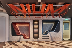 办公现代化风格装修图