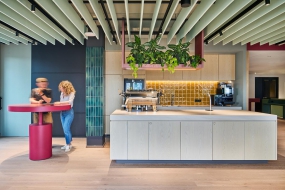 日系风格办公室装修实景