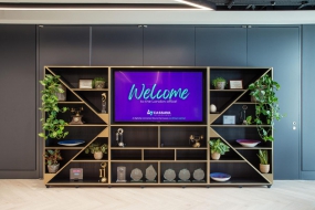 旧的办公室简单装修实景案例