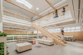 别墅改办公室装修实景效果图