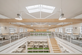 日式风格办公室装修实景