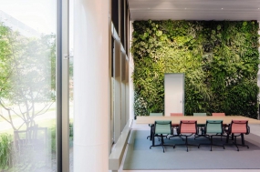 上海高端办公室装修实景设计图