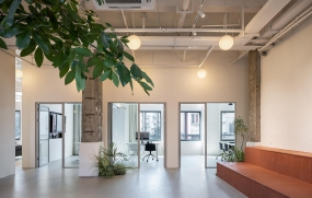 服务式办公室装修实景效果