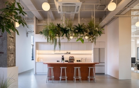 小型办公室现代风格装修效果图