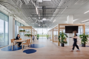 独栋办公楼装修风格图