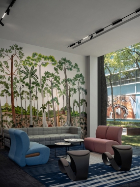 办公室豪华风格装修图片