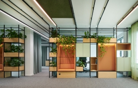 旧办公楼改造办公室装修图