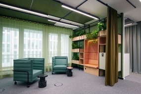 黑灰白色风格欧美办公装修风格图片