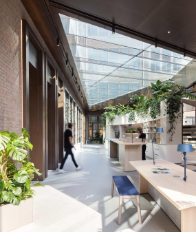 广告传媒公司办公室装修实景效果欣赏