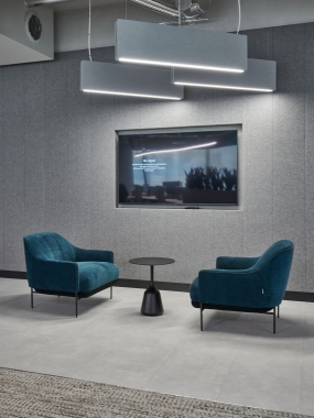 办公楼简约风设计装修图