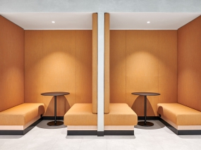 小平米办公室空间简易装修图