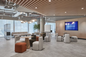 金融机构办公室装修设计图