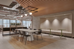 日式装修办公室空间设计图