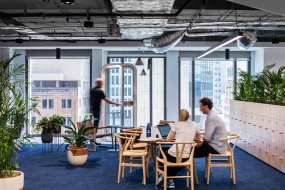 办公室设计装修美式风格图