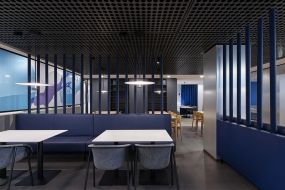 绿色环保科技企业办公室设计实景