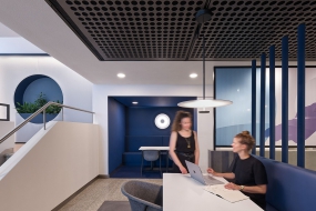 办公前台吊顶设计方案图