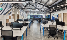 办公区设计高档感实景效果