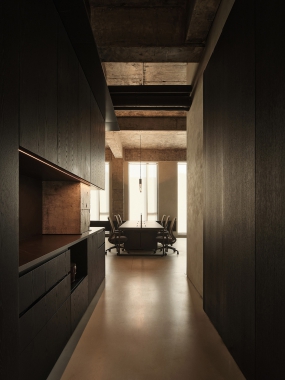 1500平方办公室展厅融合设计装修