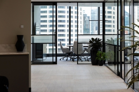 开放式风办公室设计装修案例