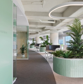 管理层办公环境设计装修图