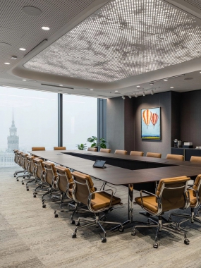 新闻媒体办公空间设计装修效果