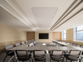 金融公司办公空间设计装修实景效果