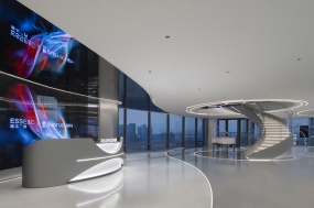 简单办公室装修设计装修效果图大全