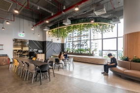 复式办公室风水设计平面图