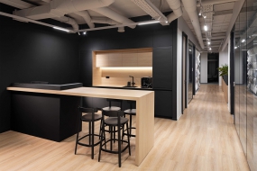 办公室简中式设计装修实景效果图大全